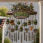 Premium TMNT Wind Chime TNSM