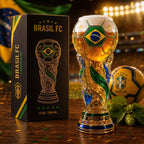 Premium BRZ Soccer Trophy Beer Glass TNSM