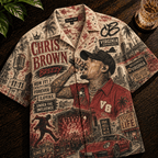 PREMIUM CHRB HAWAIIAN SHIRT HQH