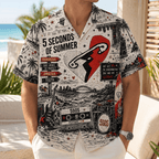 PREMIUM 5SOS HAWAIIAN SHIRT TTNL