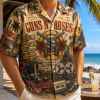 PREMIUM GNR HAWAIIAN SHIRT TTNL