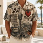 PREMIUM BJV HAWAIIAN SHIRT TTNL