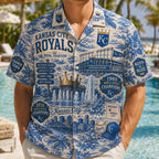 PREMIUM KCR HAWAIIAN SHIRT TTNL