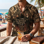 PREMIUM LOG HAWAIIAN SHIRT HQH