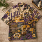 Premium LSU Hawaiian Shirt TNSM
