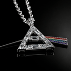 PKFL Solid Gold Chain with Diamond Pendant TMH