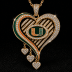 MHC Solid Gold Chain with Diamond Pendant TTTT