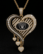 LVR Solid Gold Chain with Diamond Pendant TMH
