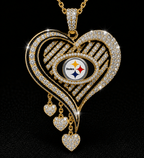 PBS Solid Gold Chain with Diamond Pendant TMH