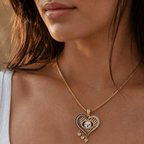 PBS Solid Gold Chain with Diamond Pendant TMH