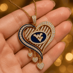 WVM Solid Gold Chain with Diamond Pendant TTTT