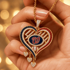 WNT Solid Gold Chain with Diamond Pendant BMD