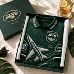 PREMIUM NYJ EMBOSS POLO SHIRT HQH