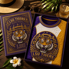 PREMIUM LSU 3D EMBOSS SHIRT TTNL