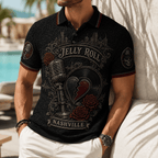 PREMIUM JLR EMBOSS POLO SHIRT HQH