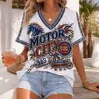 Premium DTP V-neck Shirt NTNA