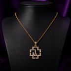 RMS Solid Gold Chain with Diamond Pendant TMH