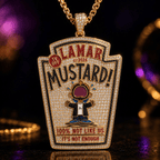 KDL Solid Gold Chain with Diamond Pendant TMH