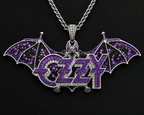OZY Solid Sliver Chain with Diamond Pendant TTTT