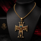 GNR Solid Gold Chain with Diamond Pendant TMH