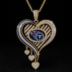 TNST Solid Gold Chain with Diamond Pendant TMH