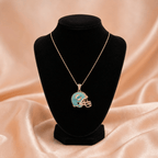 MDP Solid Gold Chain with Diamond Pendant TMH
