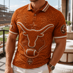 PREMIUM TLS EMBOSS POLO SHIRT HQH