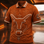 PREMIUM TLS EMBOSS POLO SHIRT HQH