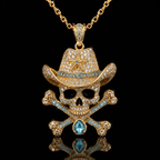 KNCN Solid Gold Chain with Diamond Pendant BMD