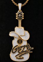 GGST Solid Gold Chain with Diamond Pendant TMH