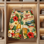 Premium MHL Hawaiian Shorts TNSM