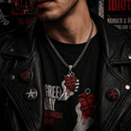 TBJ Solid Gold Chain with Diamond Pendant BMD