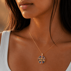 SPLS Solid Gold Chain with Diamond Pendant BMD