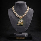 ORD Solid Gold Chain with Diamond Pendant BMD