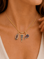 BFBL Solid Gold Chain with Diamond Pendant TTTT