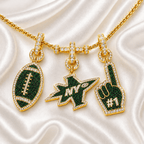 NYJ Solid Gold Chain with Diamond Pendant TTTT