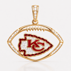 KCC Solid Gold Chain with Diamond Pendant TMH