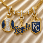KCR Solid Gold Chain with Diamond Pendant TTTT