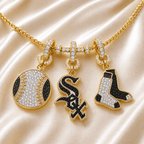 CWS Solid Gold Chain with Diamond Pendant TTTT