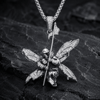 LKP Solid Sliver Chain with Diamond Pendant TTTT