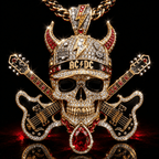 ACD Solid Gold Chain with Diamond Pendant PDL