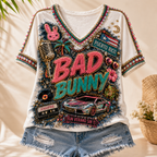 Premium BB V-neck Shirt NTNA