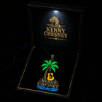 KNCN Solid Gold Chain with Diamond Pendant TMH