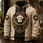 PREMIUM CHEF 3D EMBOSS SHIRT NPL