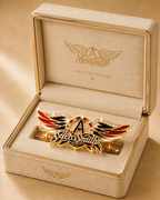 AER Elegant Gold Hair Clip For Women TMH