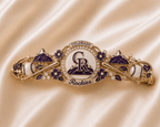 CLRDR Elegant Gold Hair Clip For Women TMH