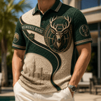 PREMIUM MLKBB EMBOSS POLO SHIRT DBD