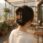 GNR Elegant Gold Hair Clip For Women TMH