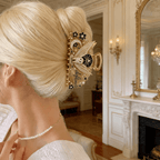 DTS Elegant Gold Hair Clip For Women TMH