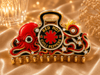 RHCP Elegant Gold Hair Clip For Women TMH